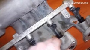 Установка ГБО Chevrolet Aveo, Lanos. Снимаем коллектор. Подключаем обогрев.