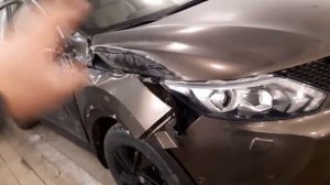 Кузовной ремонт NISSAN Qashqai Часть1