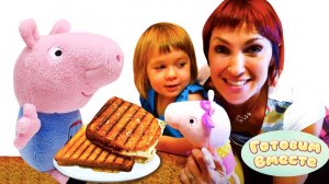 Маша Капуки Кануки и Бьянка ПРИВЕТ, БЬЯНКА готовят тосты на завтрак — простые рецепты для детей