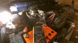 Как работает исправный ТНВД Mitsubishi.