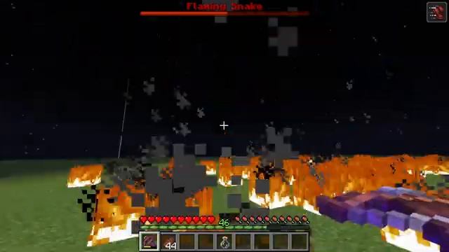 【Minecraft Boss Fight Datapack】Flaming Snake смотреть онлайн