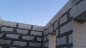 Дом с эркером из газоблоков, 1 этаж Закончен!!!