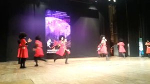 Горский танец в исполнении ансамбля "Рыжий Лев" .Осетия,Владикавказ.