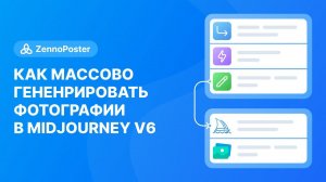 Как массово генерировать фото в Midjourney V6