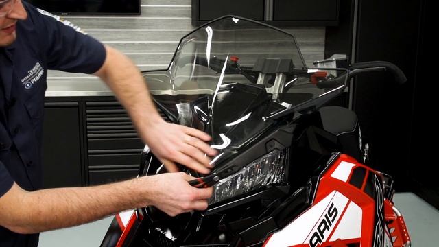 Polaris Low Profile Windshield Installation Instructions - Polaris Snowmobiles смотреть онлайн