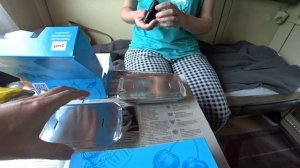 Едем в Адлер 2022. Поезд Пермь - Адлер. Принесли в купе обед. Отдых на море 2022.