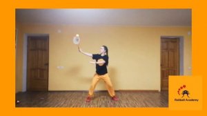 Ролибол. Стандартный комплекс №1 ракетки тайцзи. Roliball. 1st standart form.