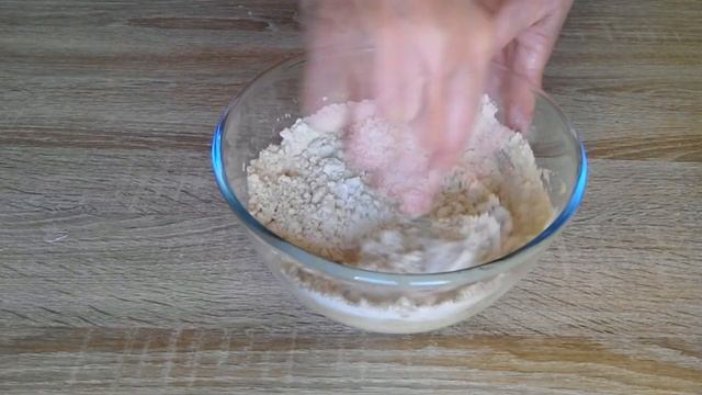 Овсяно - ржаное печенье! Полезная выпечка! Быстро к чаю!
