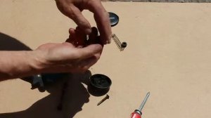 Ремонт поливочного "пистолета".