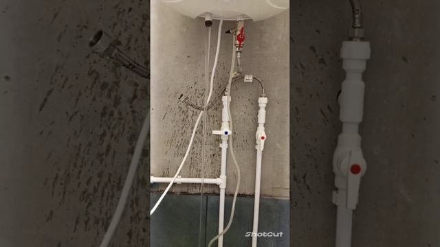 Замена бойлера, замена картриджа в магистральном фильтре.