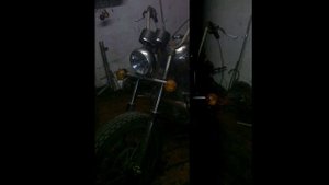 Чоппер на базе мотоцикла Урал