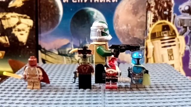 Как сделать самодельную кастомную минифигурку? Мои Custom Lego Star Wars! Часть 2! смотреть онлайн