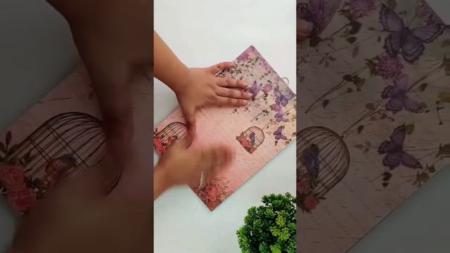 Easy and quick Decoupage Wall decor. What do you think? Share your thoughts in the comments section