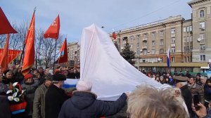 Открытие памятника 16 мая Днепропетровск