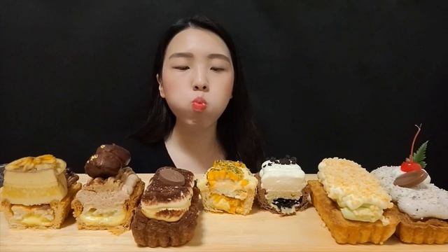 부산의 파롤앤랑그! 신상 파이집 "힙피" Cream Pie MUKBANG 초당옥수수 몽블랑 바나나누텔라 여러가지 타르트 먹방 смотреть онлайн