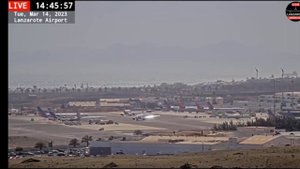 ?live Канарские острова Аэропорт Лансароте(остров) webcam вебкамера
