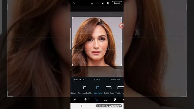 How to crop and resize photo with Photoshop Expess for Facebook, Instagram and Twitter profile size смотреть онлайн