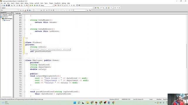 Multilevel and multiple inheritance in c++ смотреть онлайн