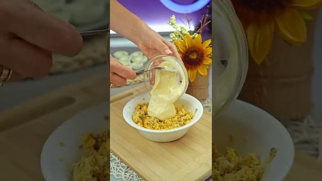 Фаршированные яйца ?#фаршированныеяйца #закуска