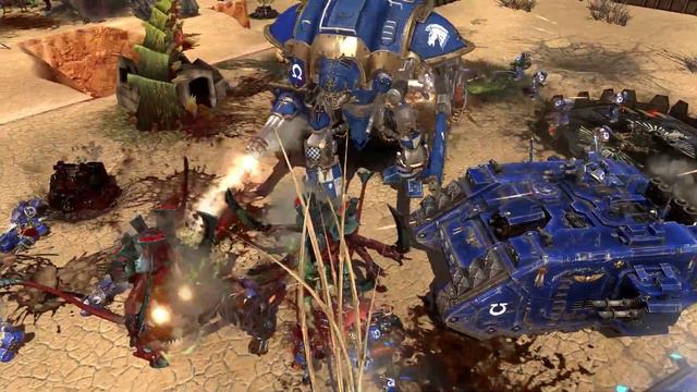 Space Marines Vs Tyranids - Warhammer 40k: Dawn Of War 2: Retribution (Codex Edition Mod)