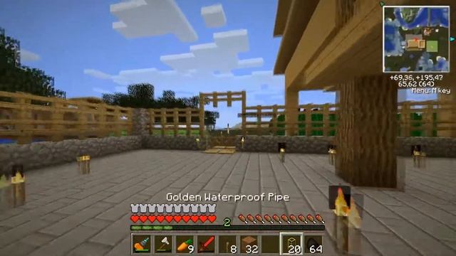 Minecraft. Industrial Survival 17. Танкер из RailCraft .