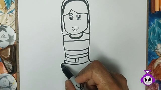 Cómo DIBUJAR a ?JENNA la HACKER de ROBLOX/How to DRAW JENNA HACKER from ROBLOX смотреть онлайн