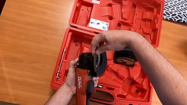 260.Болгарка(УШМ). Hilti AG 125 - A22. смотреть онлайн