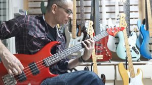 VINTAGE JAPAN BASS GUITARS: Aria Pro II RSB II M pre-shipment test: ELECTRIC BASS SOUND CHECK