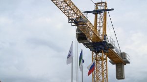 Торжественная церемония открытия завода по производству башенных кранов в Сыктывкаре