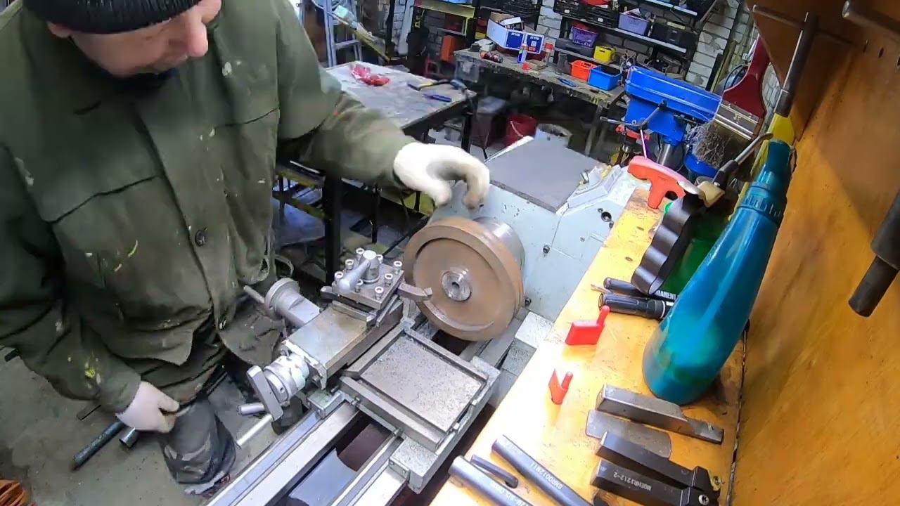 Шкив для мотокультиватора большего диаметра