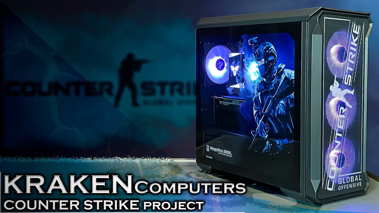 Сборка ПК за 60000 рублей в стиле CS:GO | ПК за 60к в 2022 году c возможностью апгрейда | Киберспорт смотреть онлайн