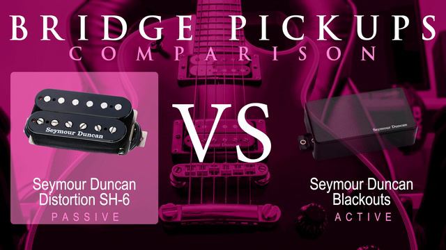Seymour Duncan DISTORTION SH-6 vs BLACKOUTS - Bridge Pickup Guitar Tone Comparison Demo смотреть онлайн