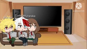 mha react to villian deku / реакция мга на злодея деку