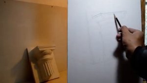 Рисунок капители. Часть 1.