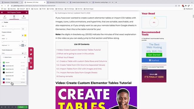 Add a Circular or Horizontal Progress Tracker in Elementor [Pro] смотреть онлайн