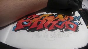 GRAFFITI SKETCH 2018   DEVIN & DZAKOB TV