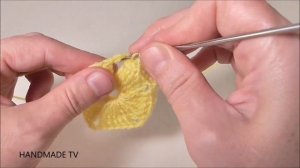 ЦВЕТОК КРЮЧКОМ как связать мастер класс Crochet Flower Easy DIY TUTORIAL cómo tejer una flor