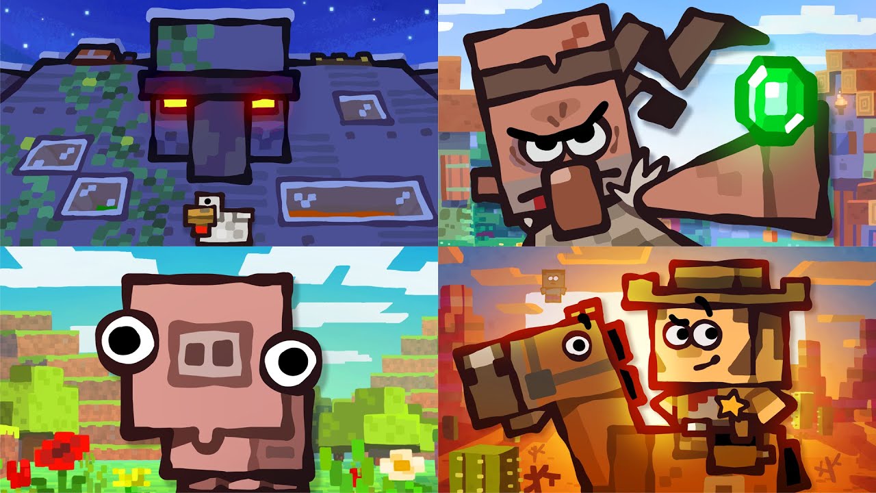 Cas van de Pol_ Ultimate Minecraft Cartoons - SEASON ONE