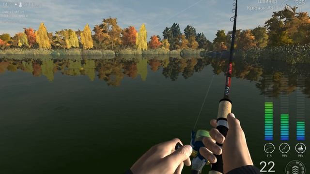 Fishing Planet 0.5.6 Нью-Йорк Эмеральд Уникальная Полосатая Щука смотреть онлайн