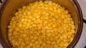 Кукурузный десерт. Просто и вкусно!