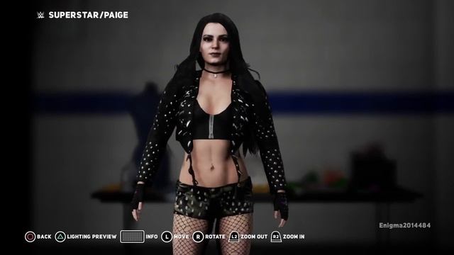 WWE 2K18 Paige Return Attire 2017.mp4