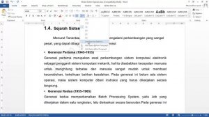 MsWord-01, Solusi Spasi Add Space After Pragraph MS Office Word Tidak Berfungsi atau Berjarak