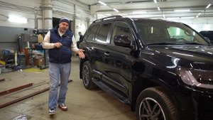 Рестайлинг Land Cruiser 200 в стиле Ленд Крузер 300