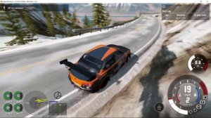 BeamNG drive Time Trial With Fastest Car(GAMEPLAY)
