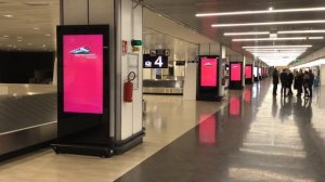 Digital advertising- Aeroporto di Roma Leonardo da Vinci FCO