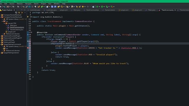 Spigot Coding For Beginners: PT.6 Coding Dreams Manhunt Plugin(Compass Tracker) смотреть онлайн