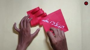 TUTORIAL MELIPAT BENTUK IKAN DARI KERTAS ORIGAMI YANG MUDAH - PAPER FISH CRAFT EASY - HALIMADE