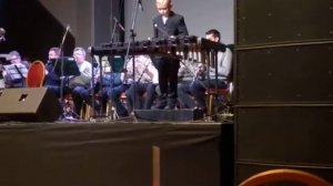 Гаврилов Захар 11 лет Танец с саблями репетиция с Уралбэндом, ксилофон ДМШ 13