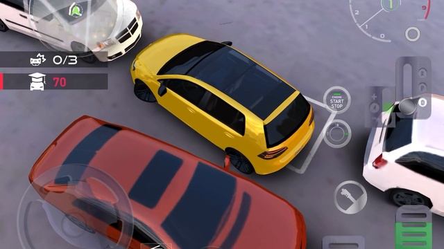 Wosvagen Golf - Petrolhead Paradise Parking Gameplay #3 - Araba park etme oyunu смотреть онлайн