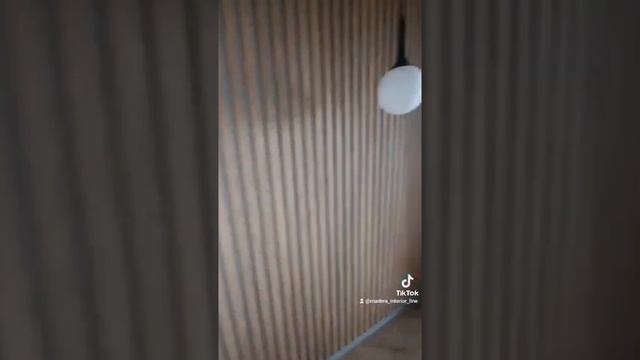 преображение стены декоративными рейками шаг 25 мм настенный декор